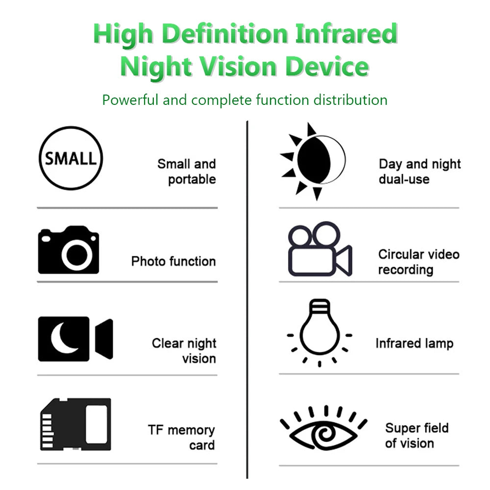 1080P HD Night Vision Monocular with 5X Zoom