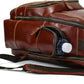 Newsbirds Men's Retro Leather Backpack – Luxury Travel & School Bag