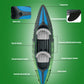 INTEX-68305 Adventure-Ready Inflatable Kayak for Fishing and Water Sports