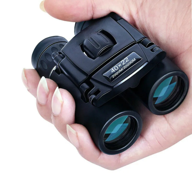 40x22 HD Powerful Folding Mini Binoculars