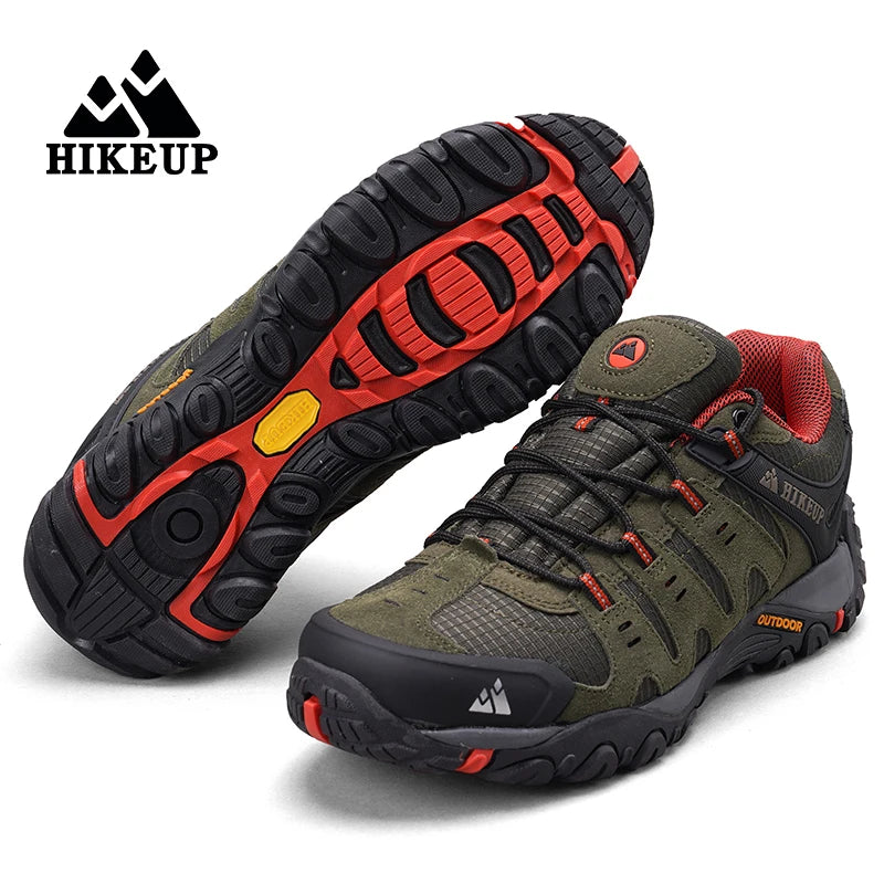 HIKEUP Men's Outdoor Trekking Hiking Shoes