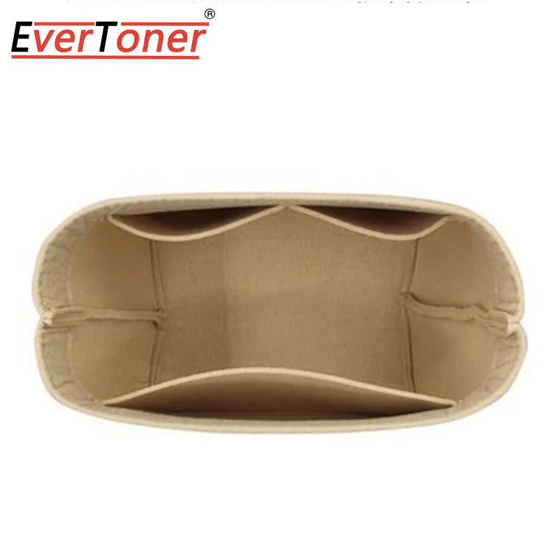 EverToner Felt Bag Organizer for Longchamp LE PLIAGE CUIR Top Handle Bag XS