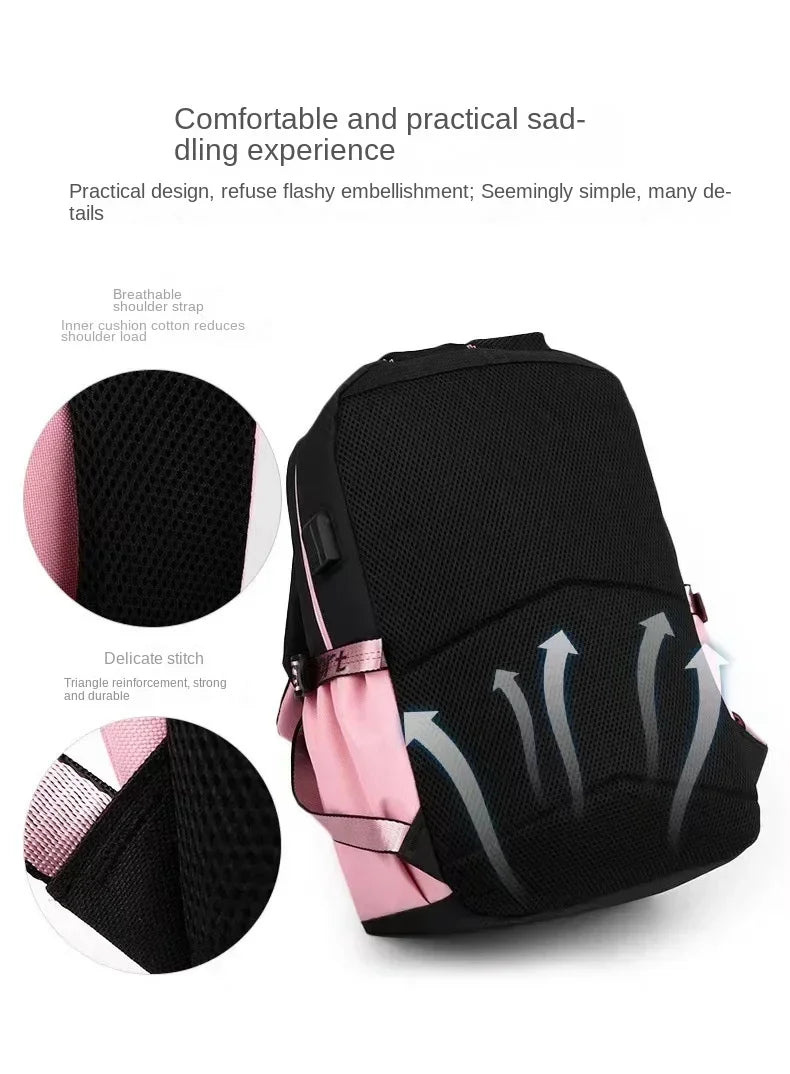 Stylish Kawaii Capybara Computer Backpack