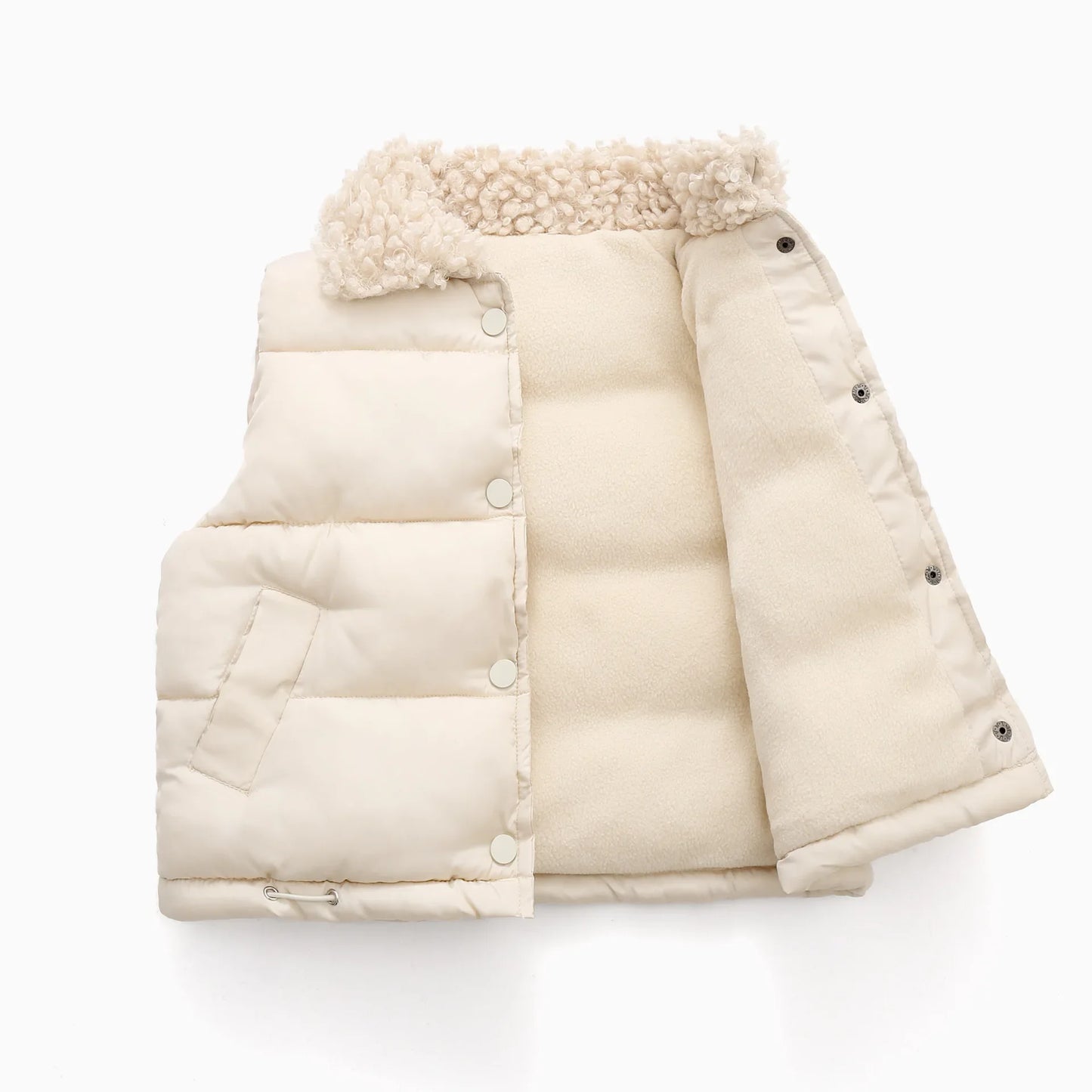Kids Hooded Vest Jacket