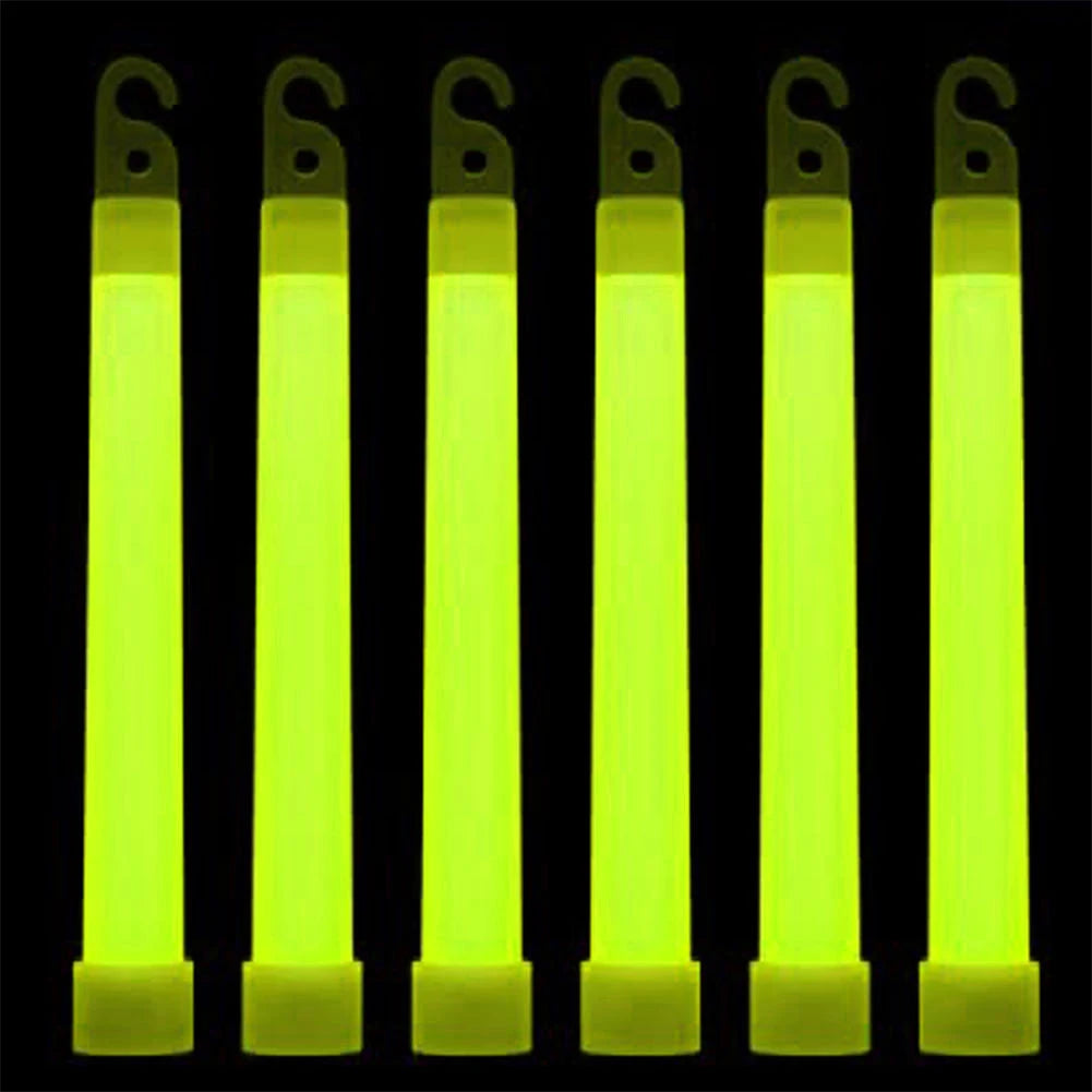 50-5pcs 6 Inch Survival Glow Light Sticks