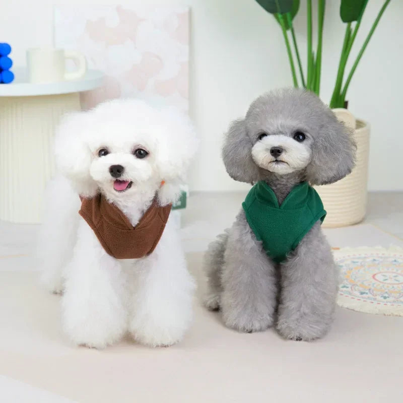 Fleece Warm Dog Sweater Vest - Small Dogs