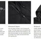 GOLDEN CAMEL Men's Waterproof Softshell Jacket Lightweight Single Hooded Jacket