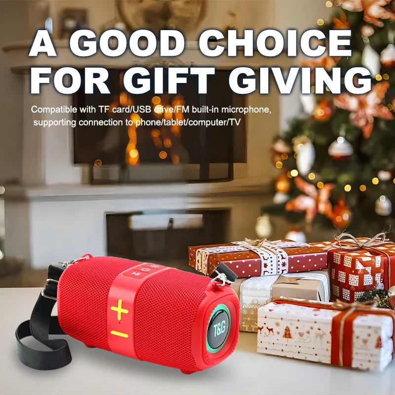 TG667 LED Bluetooth Speaker - Portable & Stylish