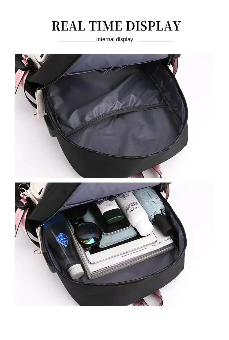 Stylish Kawaii Capybara Computer Backpack