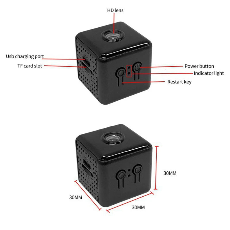Xiaomi 1080p Mini Camera Home Small Wireless Wifi Camera