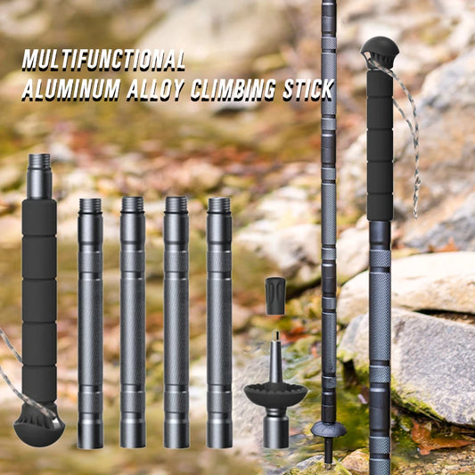 Trekking Pole Multifunctional Aluminum Walking Sticks