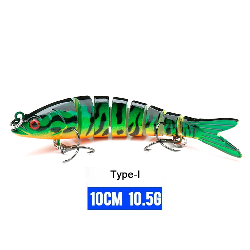 VTAVTA Sinking Jointed Crankbait 8-Segment Swimbait