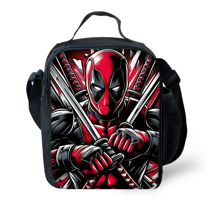 Superhero Kids' School Backpack Set (3PCS)