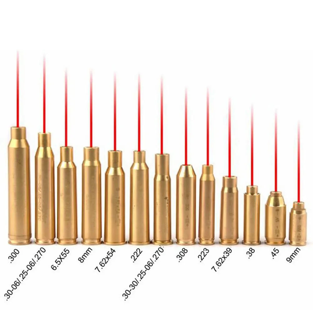 Tactical Red Laser Bore Sighter Calibrator