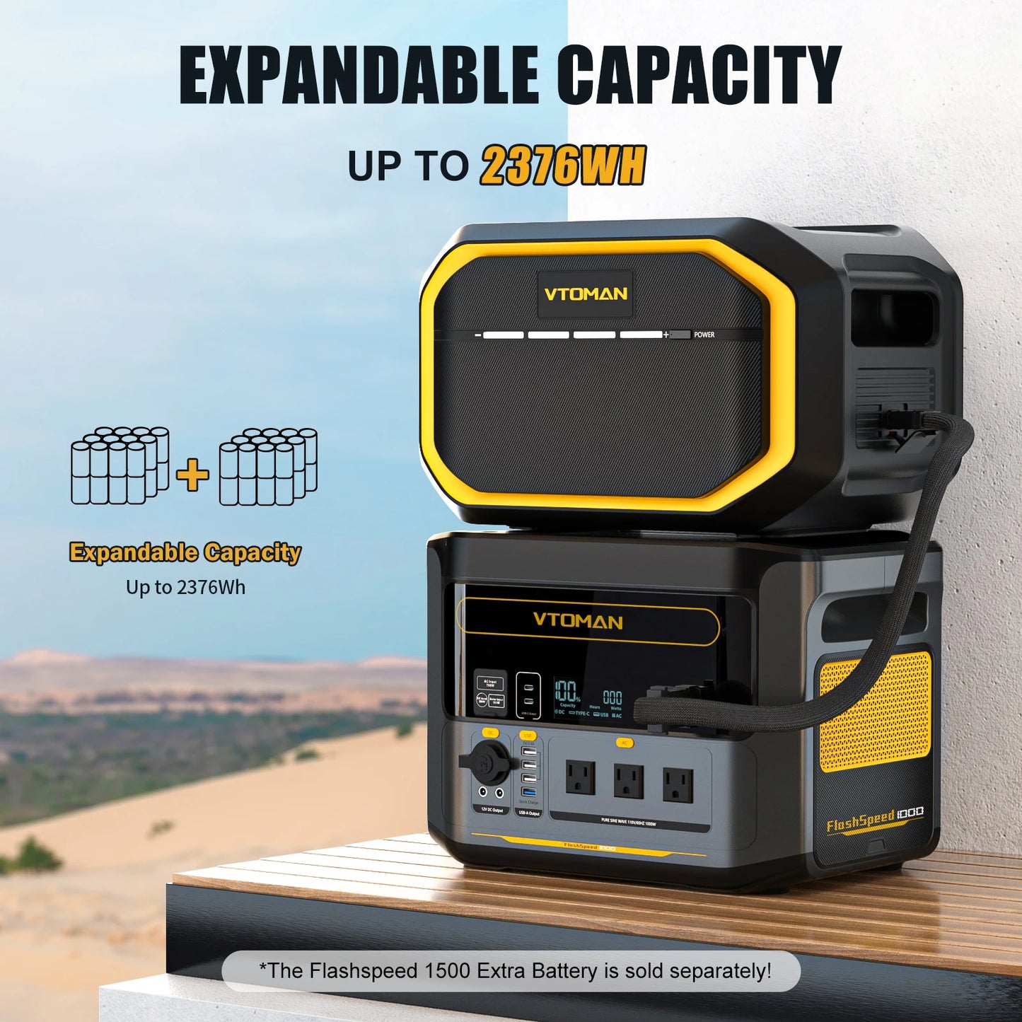 VTOMAN Flash Speed 1000 Portable Power Station