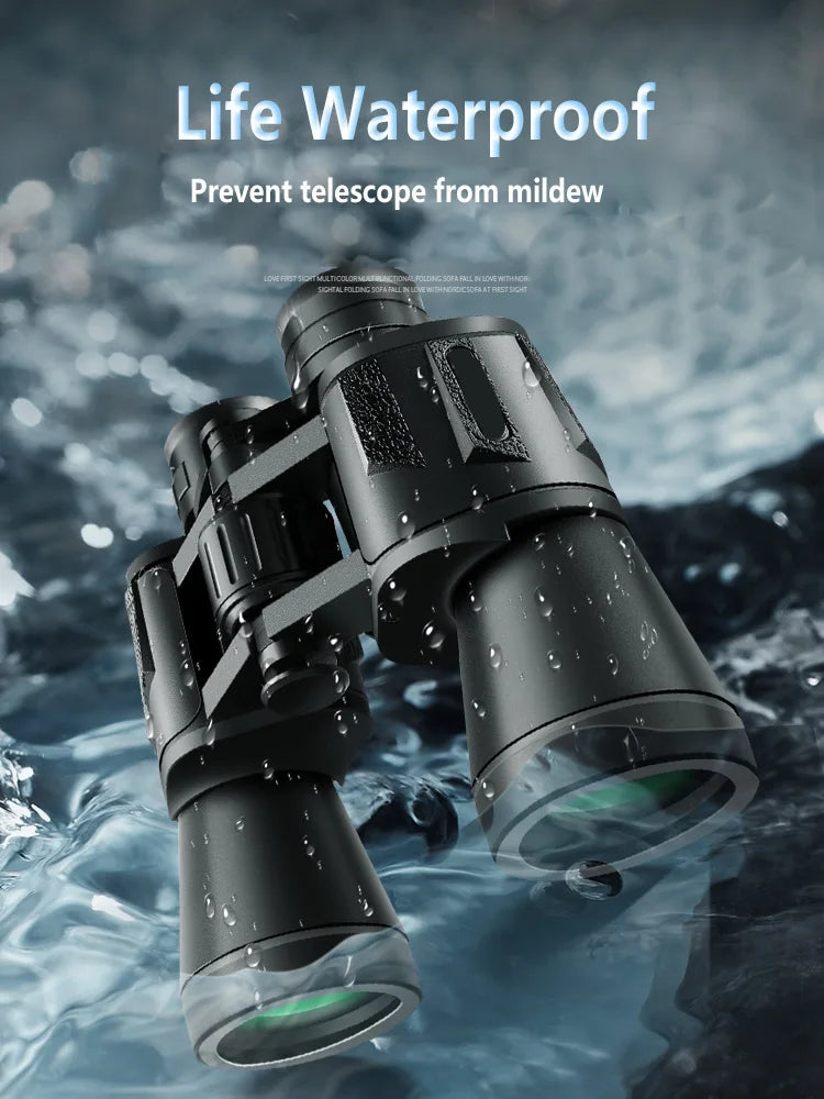 German Military 20X50 Zoom HD BAK4-Prism Powerful Binoculars