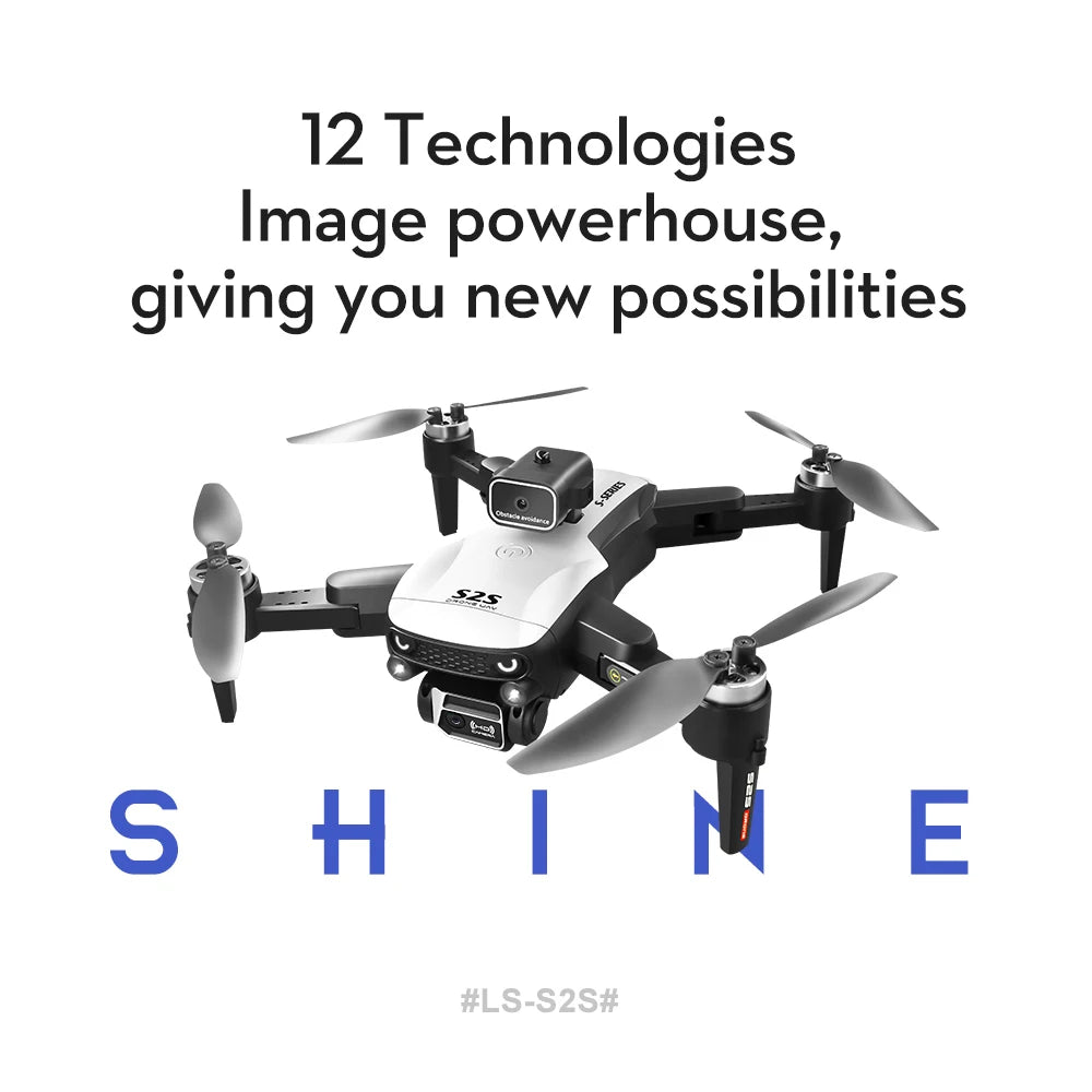 S2S Drone 8K Professional HD Dual Camera