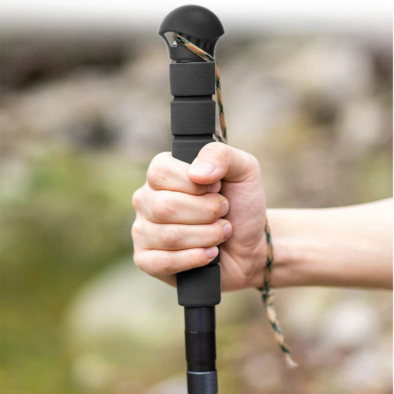 Trekking Pole Multifunctional Aluminum Walking Sticks