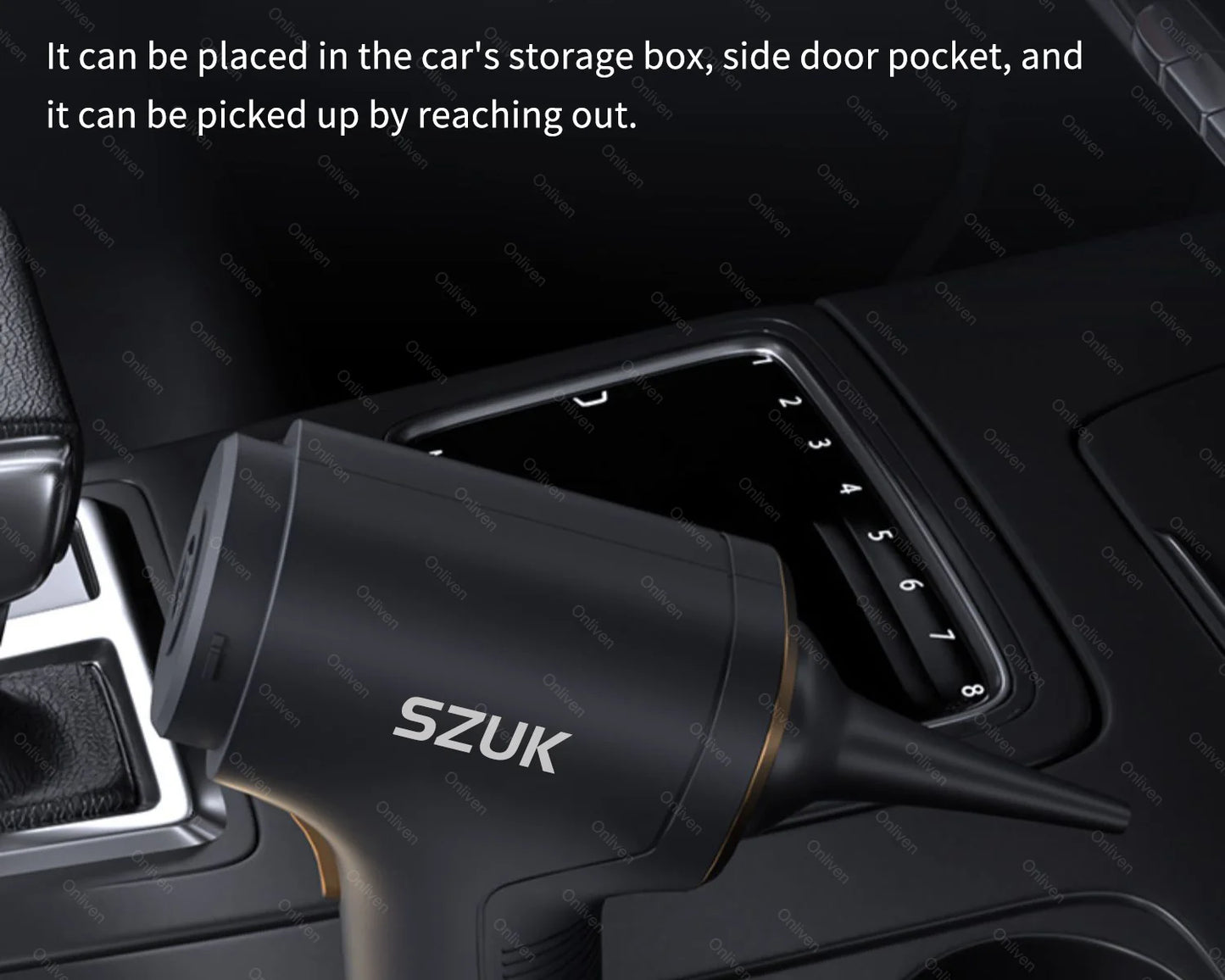 SZUK 98000PA Car Vacuum Cleaner