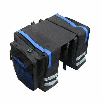 MTB Bicycle Rear Rack Carrier Bag – Double-Sided Pannier & Trunk Bag for Cycling & Travel