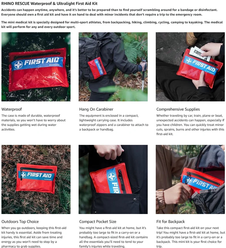 RHINO RESCUE Ultralight First Aid Kit