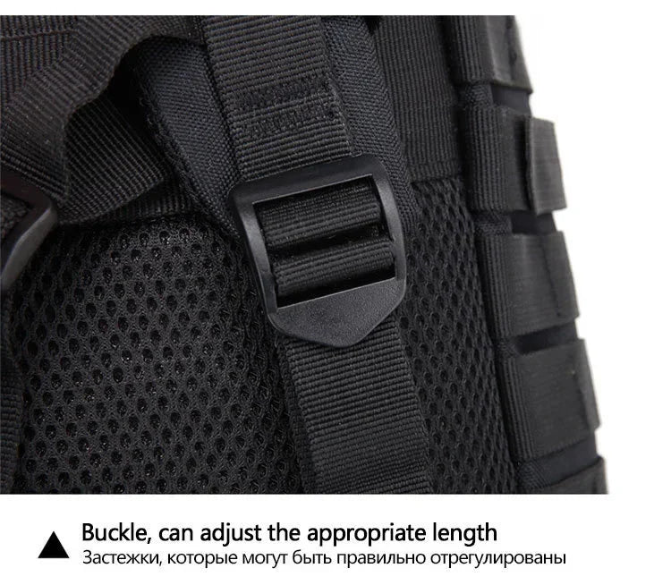 QT&QY 30L/50L Tactical Backpack – Outdoor Survival & Assault Pack