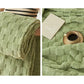 Waffle Plush Multifunctional Blanket