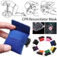 Keychain First Aid Emergency Face Shield Masks