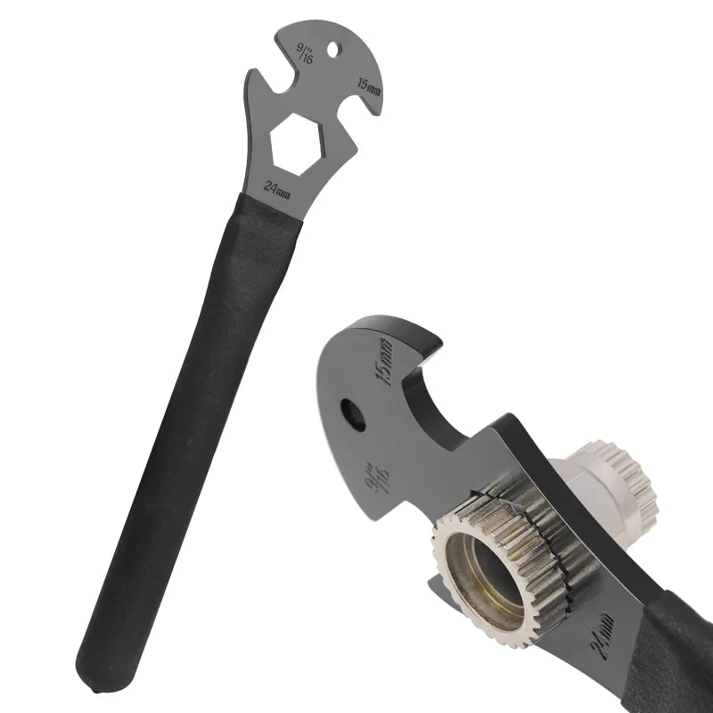 Bicycle Pedal Wrench Extra Long Handle