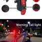 2218 Bike Light Set USB Rechargeable Front Light with Taillight