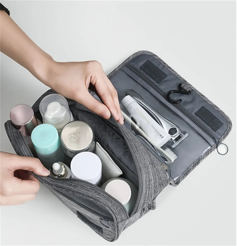 Hanging Travel Toiletry Bag - Waterproof & Large Capacity