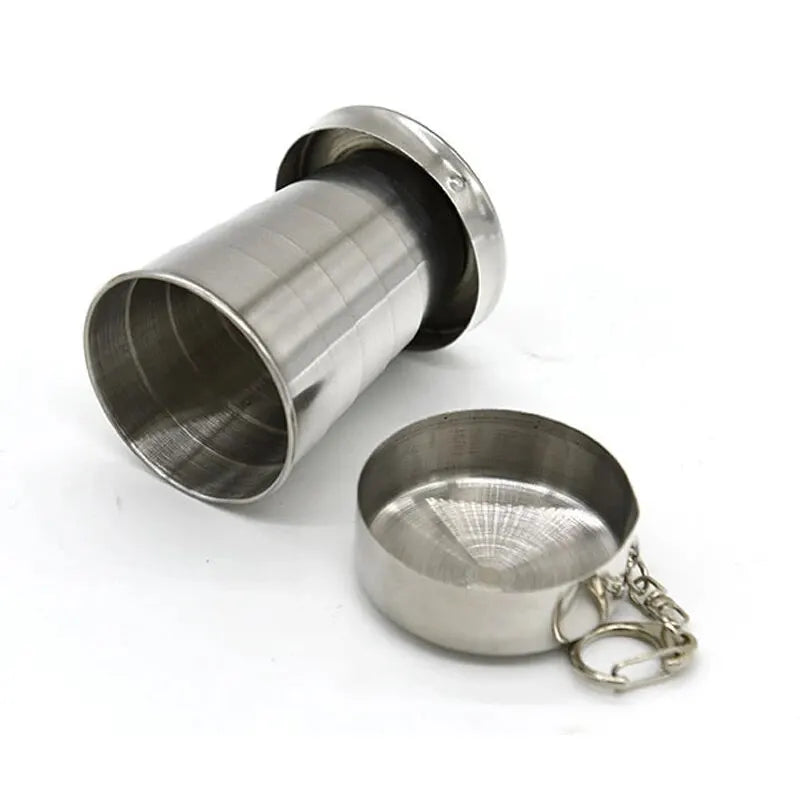 Portable Stainless Steel Telescopic Camping Cup