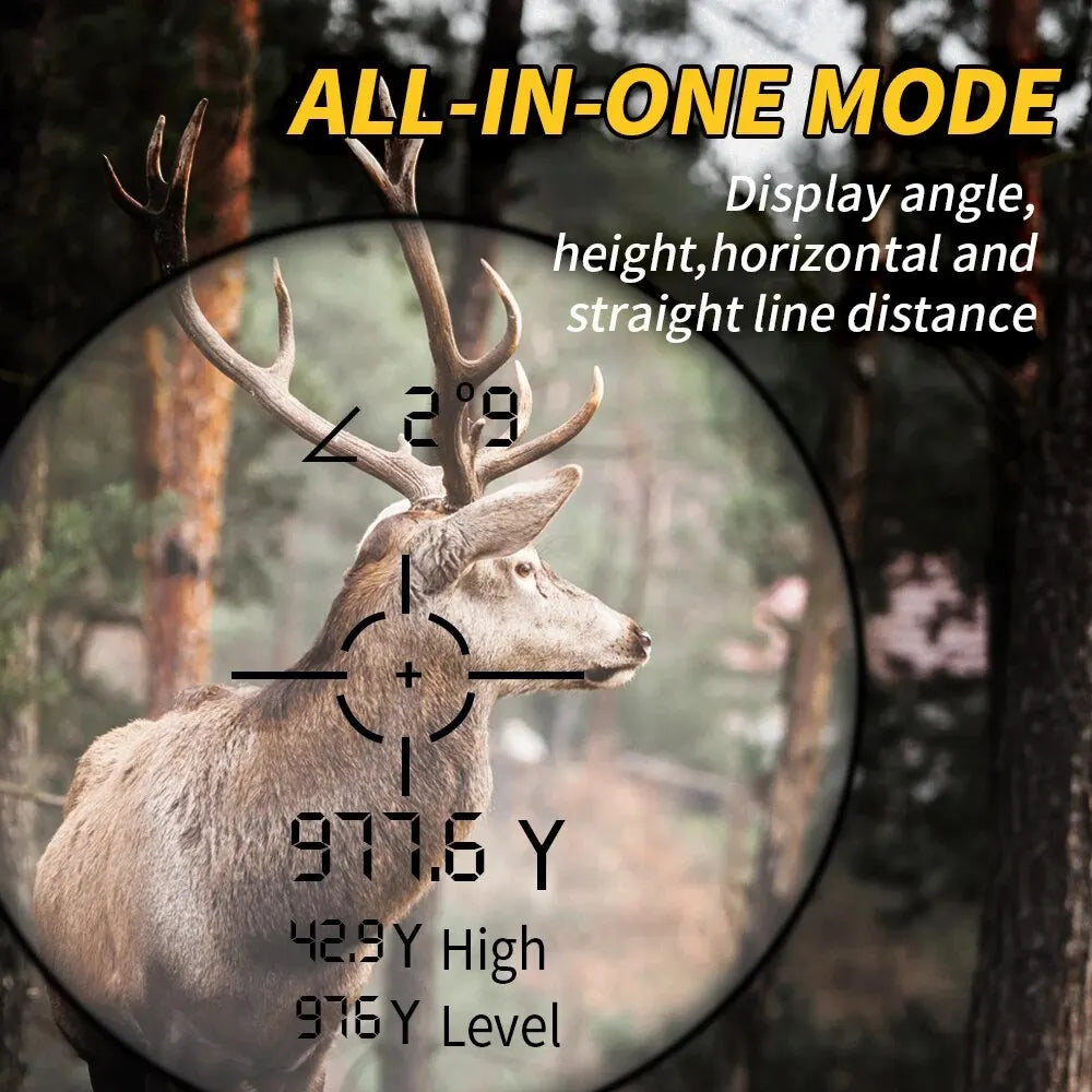 REVASRI Hunting Laser Rangefinder 1000 Yards