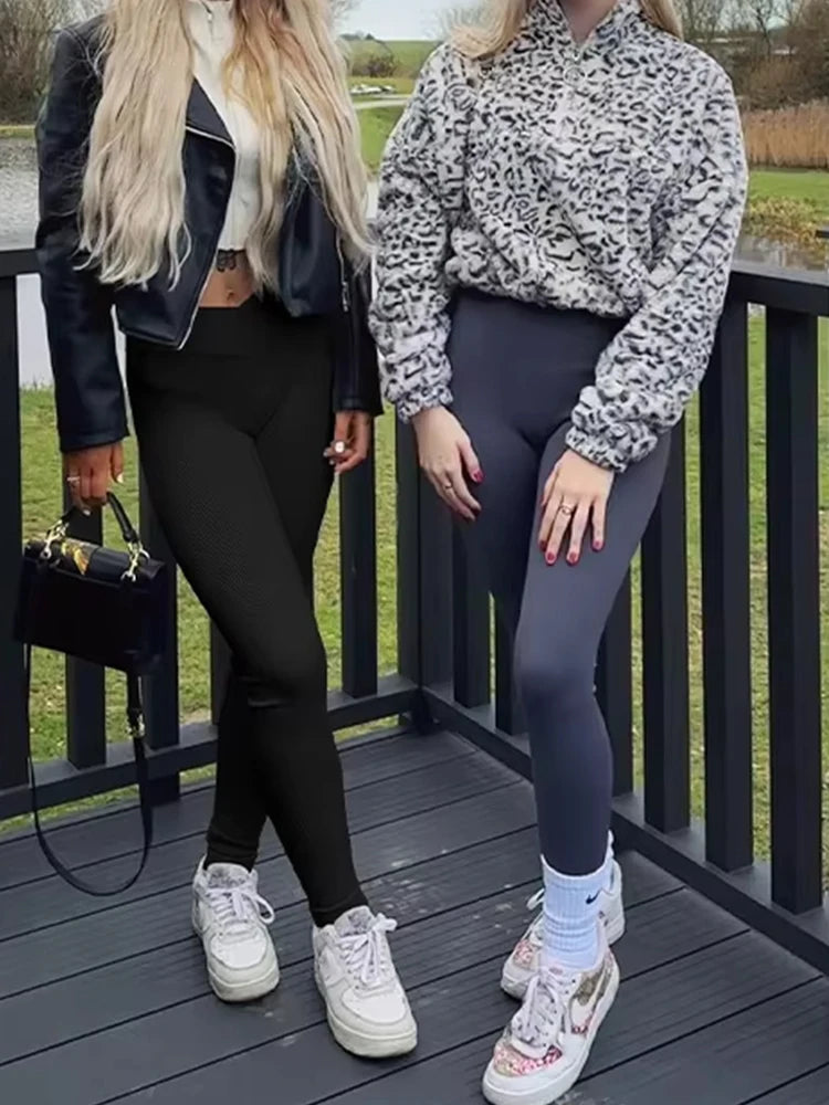 High Waist Winter Women Yoga Pants
