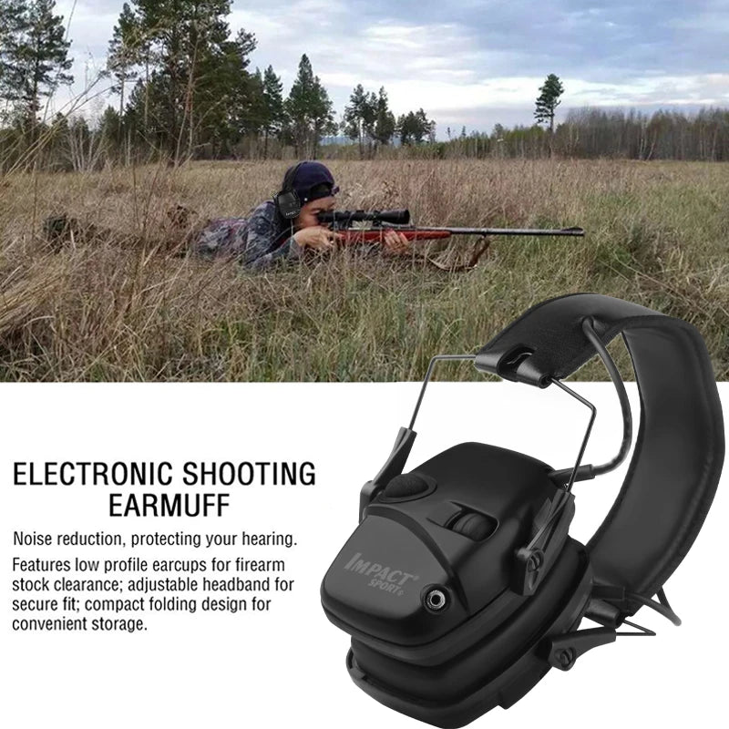 Tactical Noise-Canceling Shooting Earmuffs