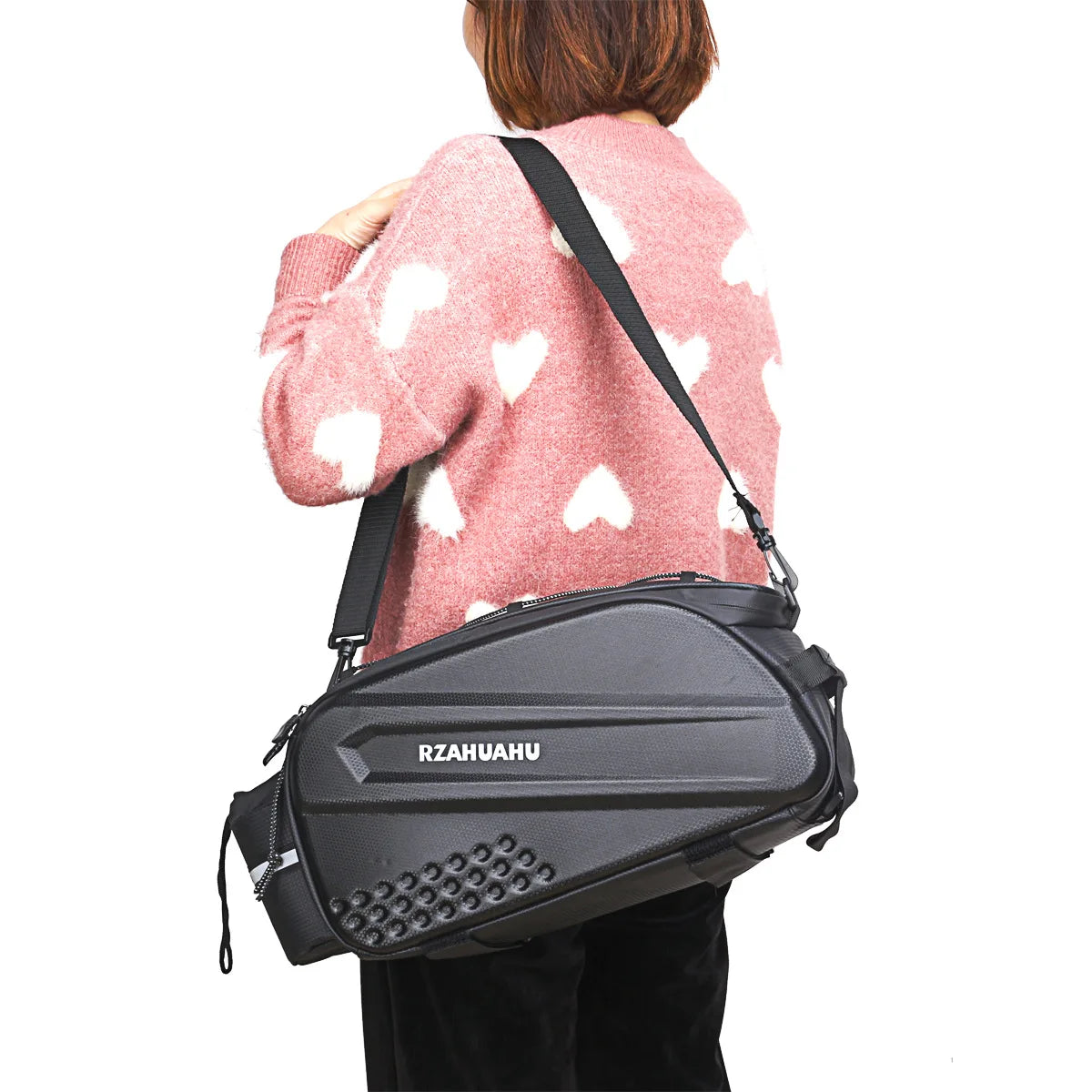 Large Capacity Bike Carrier Bag – Waterproof Bicycle Rear Pannier & Shoulder Handbag