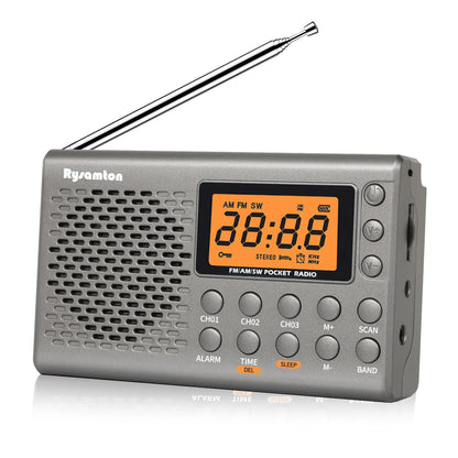 Rysamton Portable AM/FM Shortwave Radio