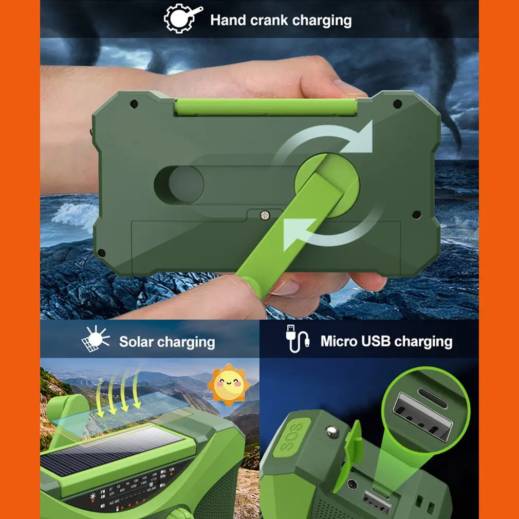 Hot 10000mAh Emergency Radio