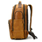 Newsbirds Men's Retro Leather Backpack – Luxury Travel & School Bag