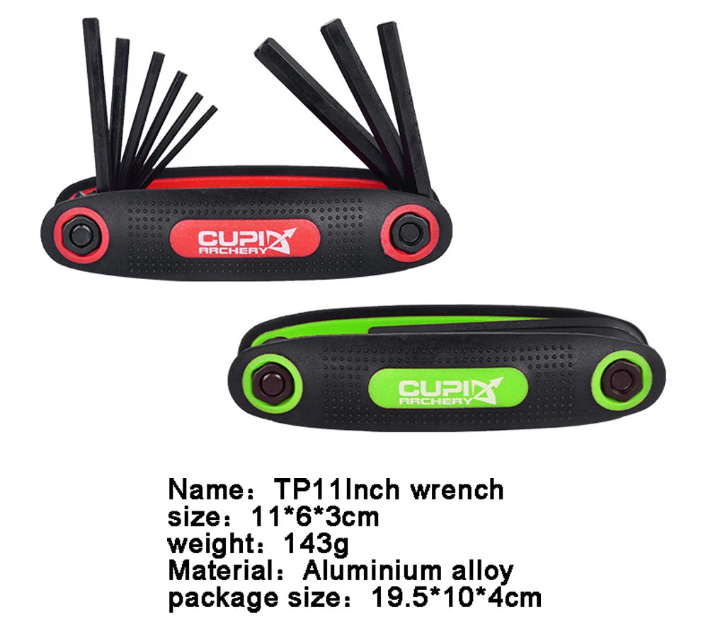 Archery Allen Wrench Tool 9 in 1 Universal Multi Wrench