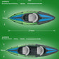 INTEX-68305 Adventure-Ready Inflatable Kayak for Fishing and Water Sports