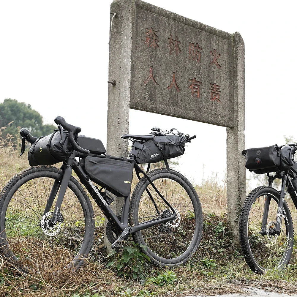 Rhinowalk Bike Bag Set – Waterproof Handlebar, Pannier & Saddle Bags for MTB & Road Bikes