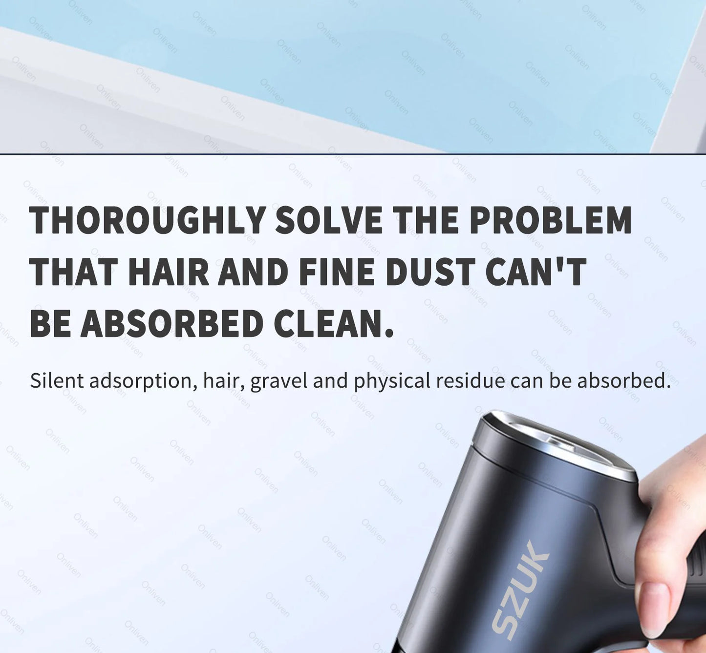 SZUK 98000PA Car Vacuum Cleaner