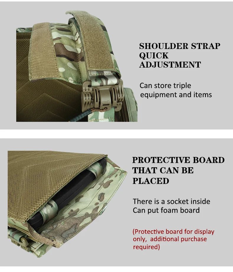 Full Camo Plate Carrier
