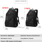 2024 Waterproof Laptop Backpack – 17/20 Inch Airplane Travel & School Bag