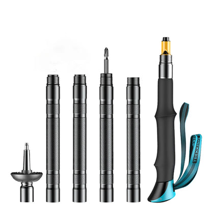 Trekking Pole Multifunctional Aluminum Walking Sticks