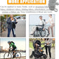 2-in-1 Bicycle Handlebar Phone Holder & Water Bottle Holder with Mesh Pocket