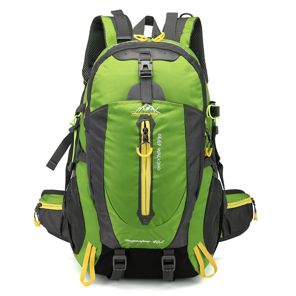 40L Water-Resistant Travel Backpack – Hiking, Camping, and Trekking Daypack for Men & Women