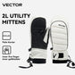 VECTOR Half-Detachable Inner Five-Finger Ski Gloves