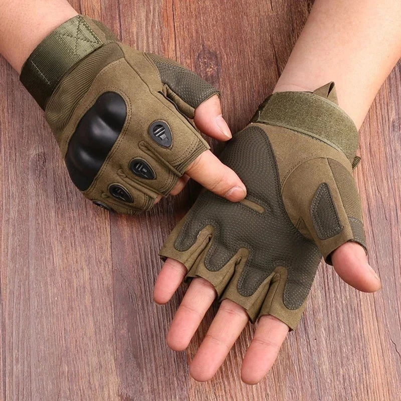 Outdoor Tactical Half Finger Gloves